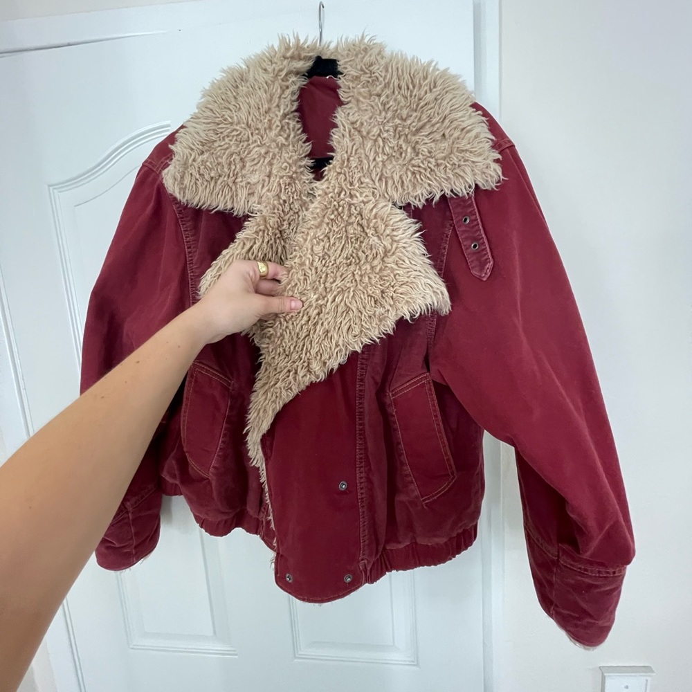 Free people aviator coat